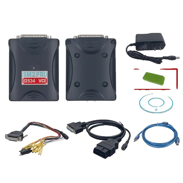 SM2 PRO J2534 VCI, Car Engineers ECU Programmer, Data Read&Write