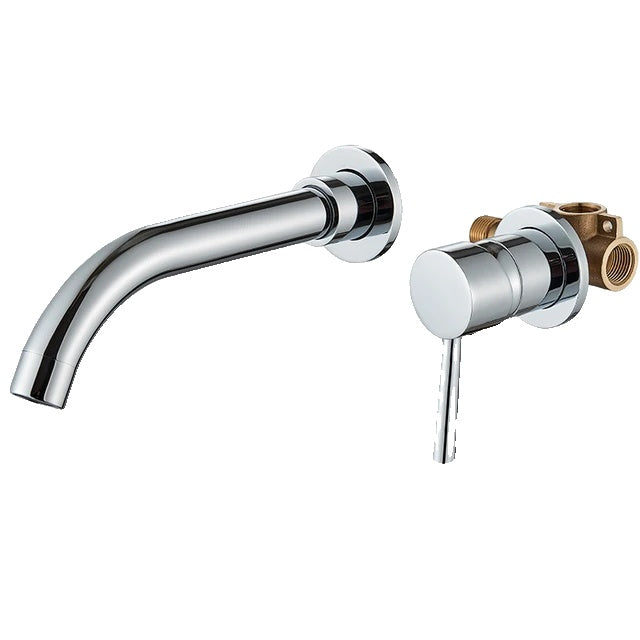 Bathroom Basin Faucets, Concealed Cartridge, Split Type