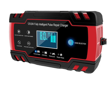 Auto Acculader, 8A Snellader, LCD Display