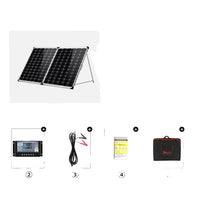 Foldable Solar Panel, Lightweight Design, High Power Output