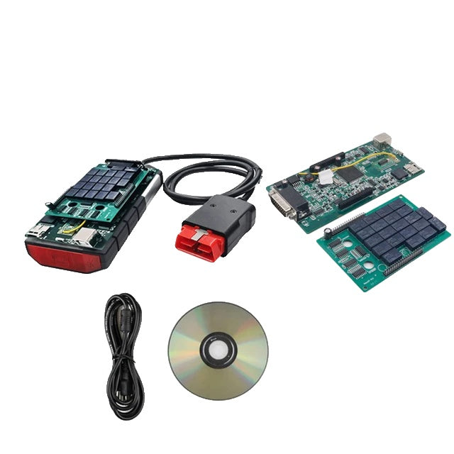TCS Multidiag Pro -skanneri, Bluetooth-yhteys, OBD2-yhteensopivuus autoille ja kuorma-autoille