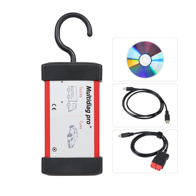 Scannerul TCS Multidiag Pro, conectivitate Bluetooth, compatibilitate cu mașini/camioane OBD2