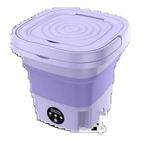 Portable Washing Machine, Foldable Design, Spin Dryer