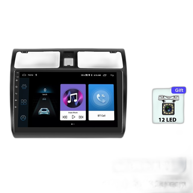 Android 10 Autoradio für Suzuki Swift 2005–2010 – Multimedia-Videoplayer, GPS, 4G WIFI und Carplay