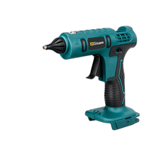 Cordless Hot Melt Glue Gun, 100W Power, Compatible with Makita 18V Battery, 11mm Glue Sticks