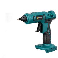 Cordless Hot Melt Glue Gun, 100W Power, Compatible with Makita 18V Battery, 11mm Glue Sticks