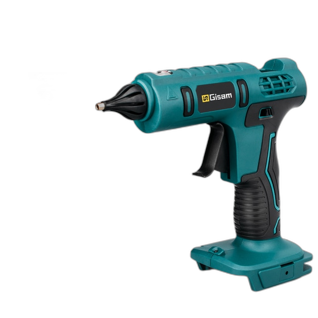 Cordless Hot Melt Glue Gun, 100W Power, Compatible with Makita 18V Battery, 11mm Glue Sticks