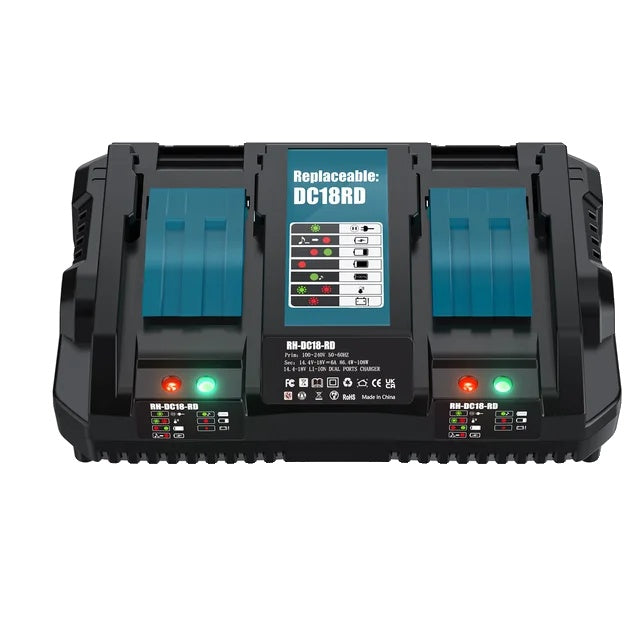 Makita 18V batteri, 6Ah kapacitet, litiumjon-teknik