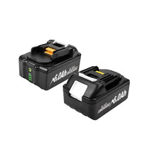 Makita 18V Batteri, 6Ah Kapacitet, Lithium-Ion Teknologi