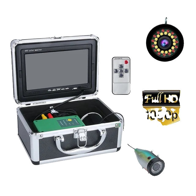 Underwater Fishing Camera, 7inch HD1080P Camera, Infrared Lamp Fishfinder