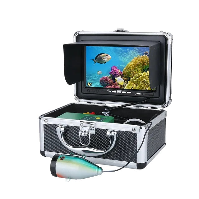 Camera de pescuit subacvatic, cameră HD1080P de 7 inch, sonar cu infraroșu