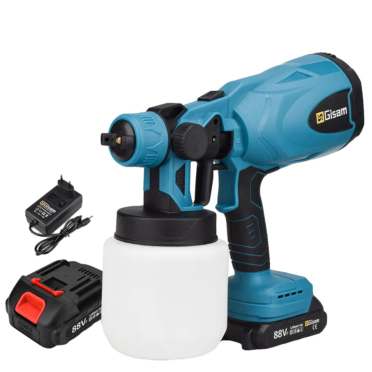 Draadloze Elektrische Verfspuit, Draagbaar, Compatibel met Makita 18V Batterij