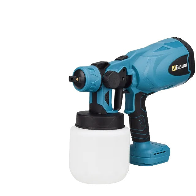 Cordless Electric Spray Gun, Portable, Compatible with Makita 18V Battery