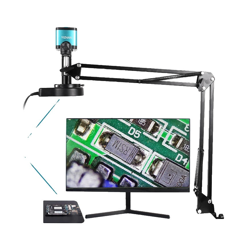 C Mount-objektiv, justerbar monokulär, 4K 48MP/13MP HDMI USB industriell videokamera