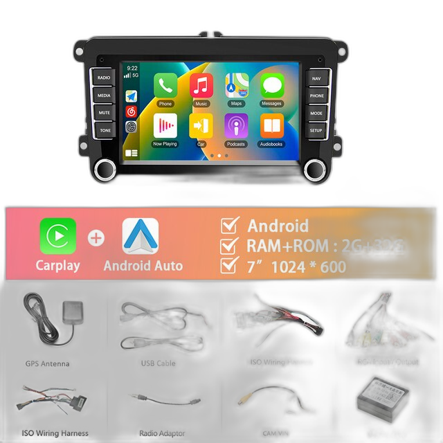 Car Radio, 8Core, Android Auto