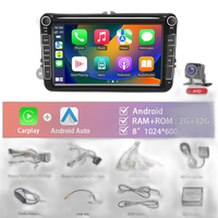 Car Radio, 8' Touchscreen, Carplay Compatible