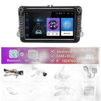 Car Radio, 8' Touchscreen, Carplay Compatible