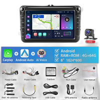 Car Radio, 8' Touchscreen, Carplay Compatible