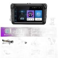 Bilradio, 8' Touchscreen, Carplay Kompatibel