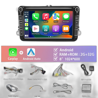 Car Radio, 8' Touchscreen, Carplay Compatible