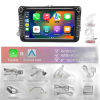 Car Radio, 8' Touchscreen, Carplay Compatible