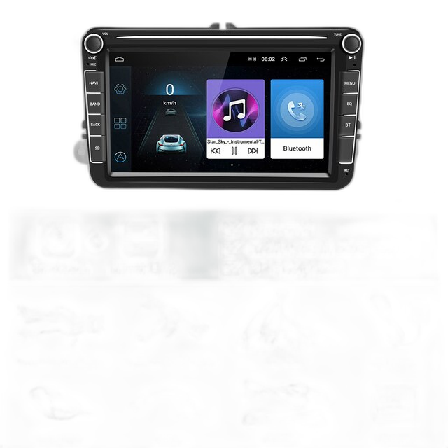 Car Radio, 8' Touchscreen, Carplay Compatible