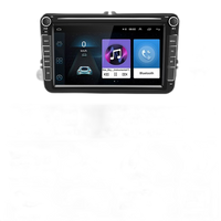 Bilradio, 8-tums pekskärm, kompatibel med Carplay