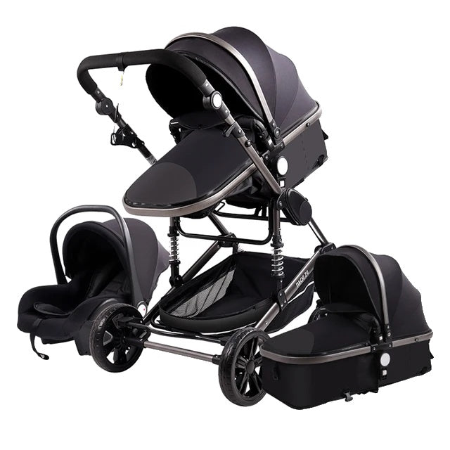 Baby Stroller, 3 in 1 Design, Lightweight & High Landscape