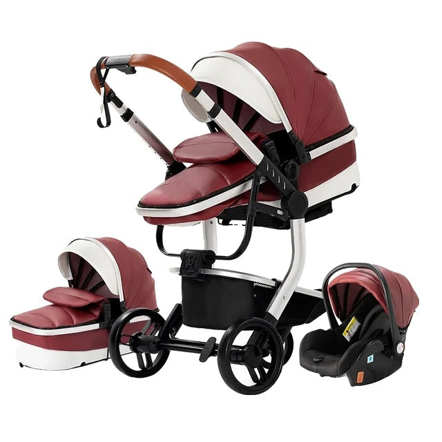 Kinderwagen, 3-in-1-Design, leicht und hochlandschaftlich