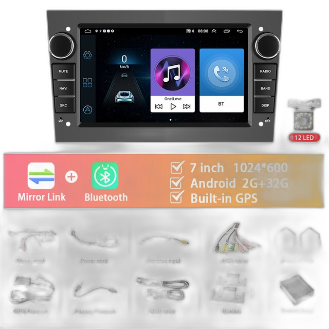 Radio auto Android, player multimedia, autoradio Carplay