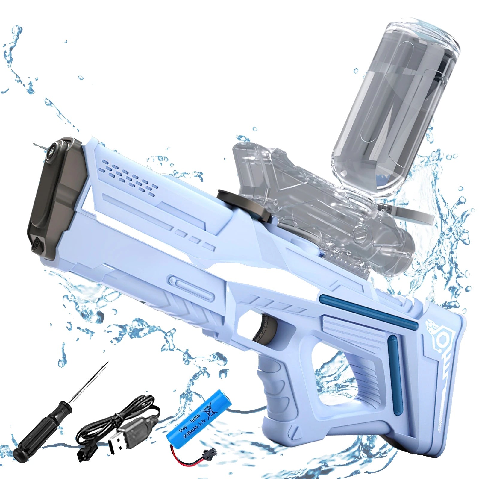 Waterpistool speelgoed, hoge druk uitbarsting, automatische waterspray