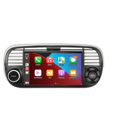 7'' Android Autoradio Voor Fiat 500 2007-2015 - 2Din 8+128G, Carplay, Auto WIFI GPS DSP