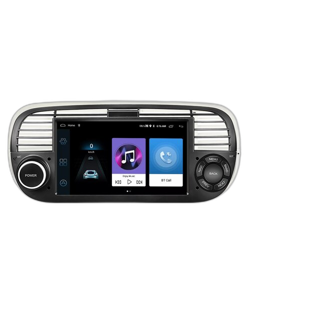 7'' Android Car Radio For Fiat 500 2007-2015 - 2Din 8+128G, Carplay,