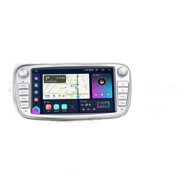 Auto radio, multimedia speler, GPS navigatie