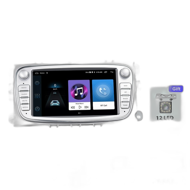 Auto radio, multimedia speler, GPS navigatie