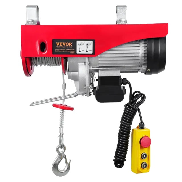 Electric Hoist, 400-1000kg Lifting Capacity, Wired Remote Control