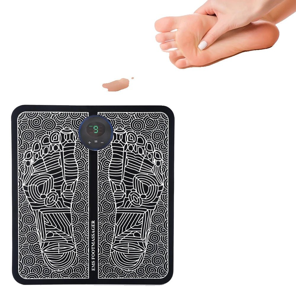 Foot Massage Mat, Electric EMS Technology, Relaxation and Pain Relief