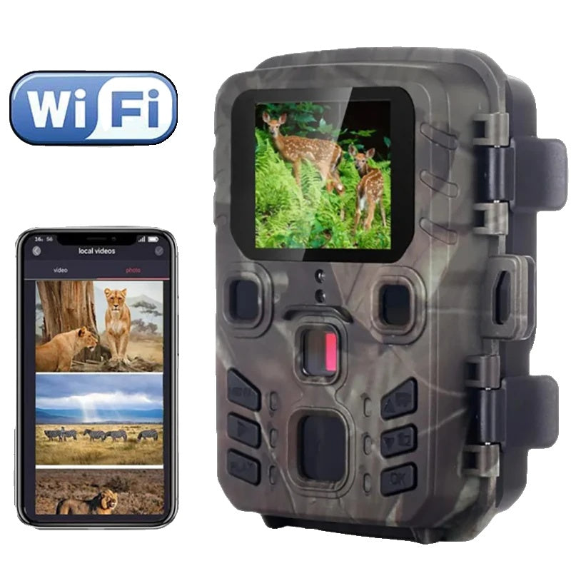 Outdoor Trail Camera, Wifi Connectivity, Night Vision