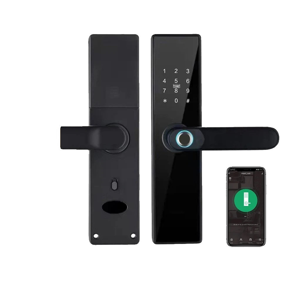 Smart Door Lock, Wifi Connectivity, Fingerprint Recognition