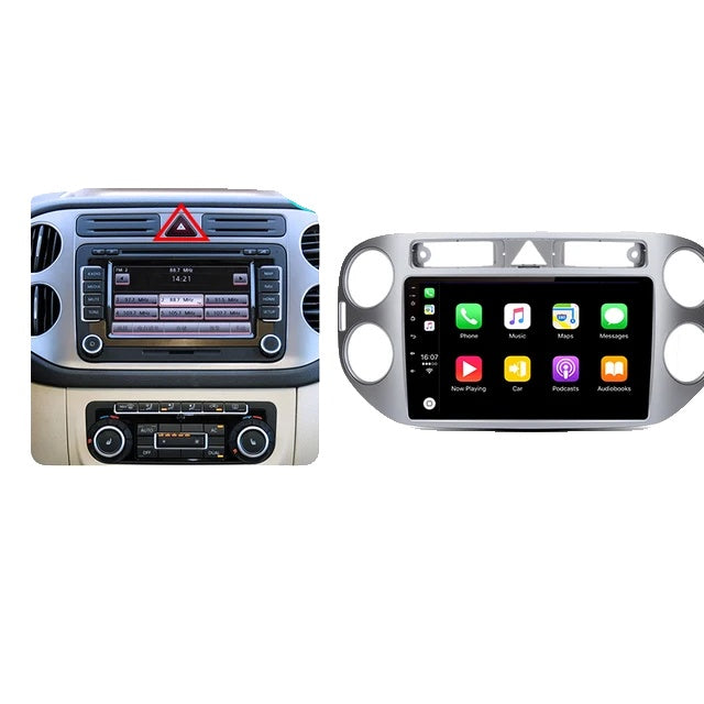 Autoradio For VW Volkswagen Tiguan, Android Auto, Wireless CarPlay