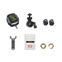 Motorcycle TPMS, QC 30 Fast Charging, Tire Pressure Monitoring System