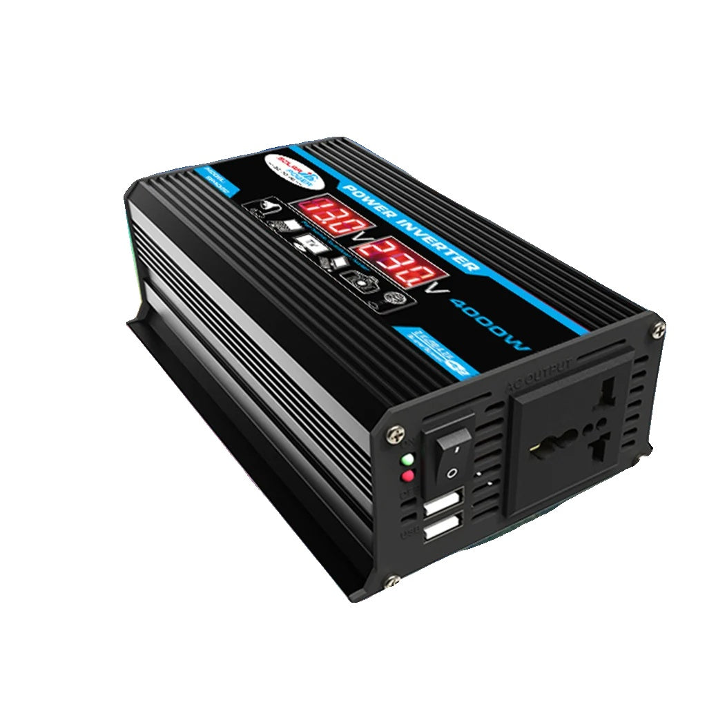 Car Power Inverter, 4000W, LED Display