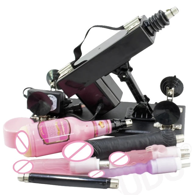 Sex Machine Gun, Adjustable Speed, Male and Female Sex Toys