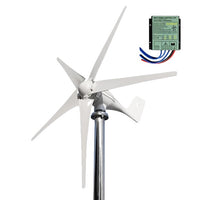 Windturbinegenerator, 3000W vermogensopbrengst, MPPT off-grid systeem.