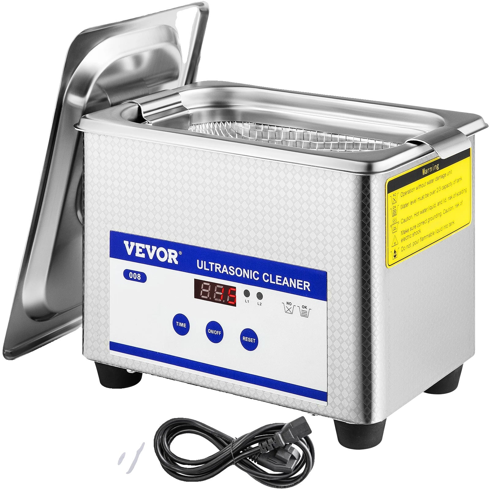 Ultrasonic Cleaner, Portable, 800ml