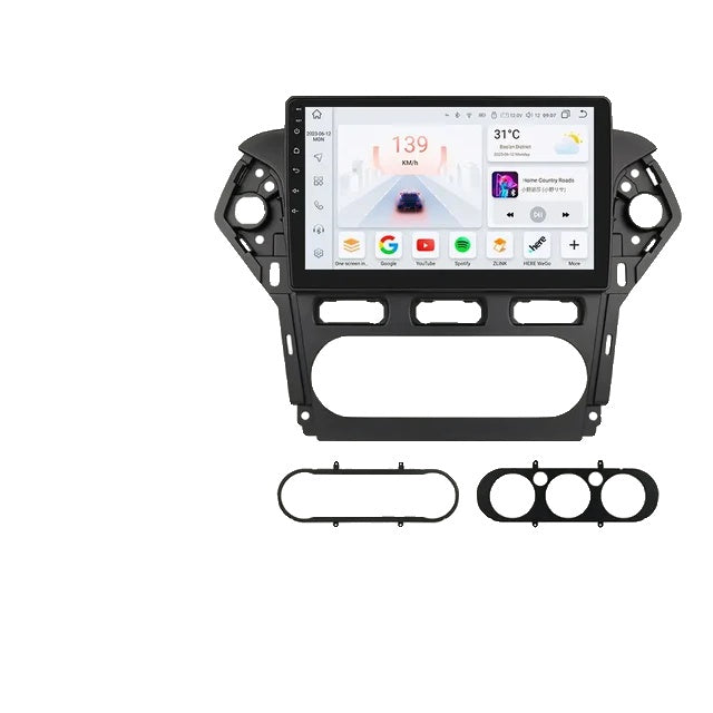 Autostereo, monimedia videosoitin, GPS-navigointi