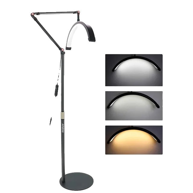 LED Video Light, Half-moon Fill Light, 3000K-6000K