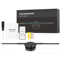 Holographic Projector, LED Fan, APP Support