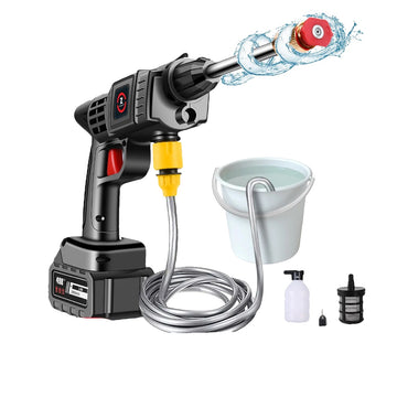 High Pressure Washer, Cordless Operation, Foam Generator