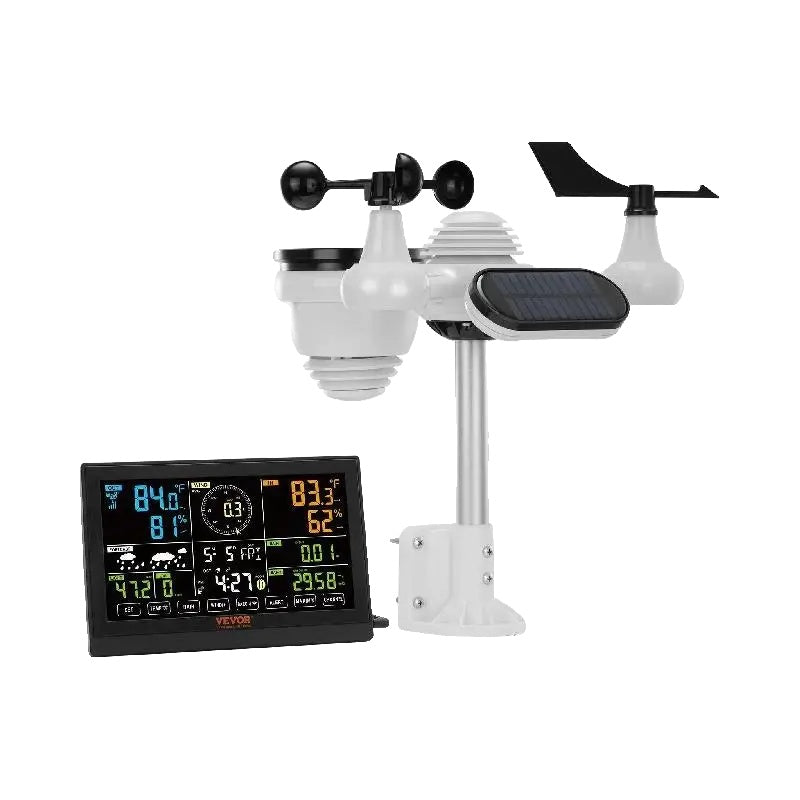 Wireless Weather Station, Large Color Display, Forecast Data